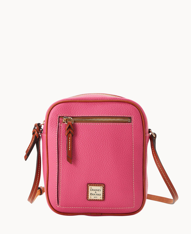 Pebble Grain Camera Crossbody